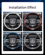 Carbon Fiber Steering Wheel Cover for Toyota Models