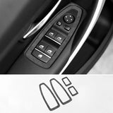 For BMW F30 F34 Door Window Switch Lifter Control Panel Frame Trim Sticker Car Interior Tuning Accessory OEM