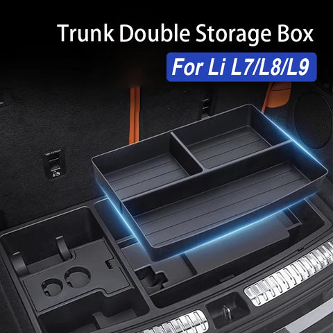 For Li LiXiang L7 L8 L9 2022 2023 Car Trunk Storage Box for Lixiang Car Trunk Storage Box OEM