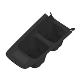 Center Console Cup Holder for Toyota Aqua 2021-2025 Shock-Absorbing Storage Tray Silicone Black Tidying Car Accessories
