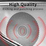 Stainless Steel Speaker Trim for MINI F60 Countryman Car Interior Accessory GMUNI