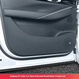 For Geely EX5 Galaxy E5 2024 2025 2026 Car Door Kick Pad Anti Scratch Guard Rear Trunk Protector Leather Interior Accessories