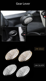 3D Rhinestone Interior Decals for Mini Cooper F54 F60
