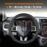 Suede Carbon Fiber Cover for Dodge Ram