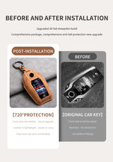 Car Key Cover For Bmw X3 G01 G31 X5 G05 X4 G02 G30 G32 I8 X7 M5X F20 Leather Car Key Case Cover Car Key Case OEM