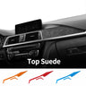 Suede for BMW F30 F32 F34 center console dashboard trim sticker