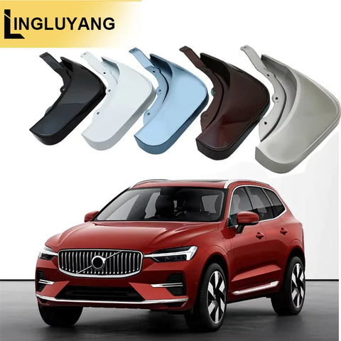 4PC Anti-Splash Mudguards For Volvo XC60 2018-2026 Car Interior Accessory LINGLUYANG
