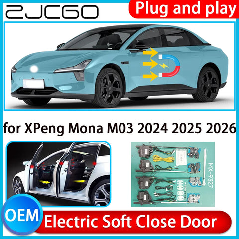 Electric Soft Close Door Kit for XPeng Mona M03 2024–2026 Car Interior Accessory ZJCGO Default Title