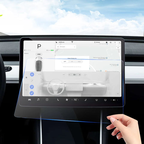 HD Tempered Glass Screen Protector for Tesla Model 3 Y Car Interior Accessory GMUNI