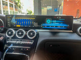 24.6-inch Dual Touch Screen Android 13 System for Mercedes GLC/C-Class Android Head Unit Aotsr