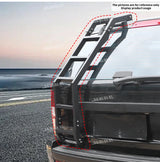 Rear Trunk Ladder Rack for Jeep Grand Cherokee 2007-2010