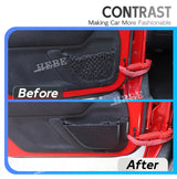 Door Storage Mesh 4-Piece Set for Jeep Wrangler JK 2011-2017