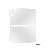 Front Windshield Sun Shade Curtain for Volvo EX30 Car Interior Accessory LINGLUYANG 2pcs beige