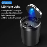 For Leading Lixiang L7 L8 L9 2022 2023 Car Ashtray Auto Pop Lid Portable Car Interior Ashtray with LED Light Car Interior Acc