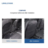 Rear Seat Anti-Kick Protector Pad for Volvo XC40 C40 Car Interior Accessory LINGLUYANG