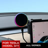 Car Phone Mount Holder 15W Magnetic Wireless Charger Compatible with MagSafe for Tesla Model 3 Y HIGHLAND LAUNCH BYD 2025 2026