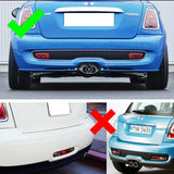 Pair Union Jack LED Fog Lamps for MINI R56-R59