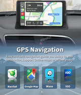 Android 15 Navigation System with CarPlay for Audi Q3 2011–2018