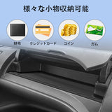 For Toyota Voxy/Noah 80Series 2014-2021 Car Copilot Dashboard Storage Box Upper Tray Organizer Accessories Black Car Interior