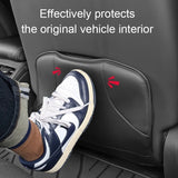 For BYD Seal EV Rear Seat Anti-Kick Pad Storage Bag Leather Seat Back Protective Mat Organizer Anti Rub Accessories 2022-2025