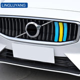 3 Color Front Grill Covers for Volvo S60 V60 2021-24 Car Interior Accessory LINGLUYANG