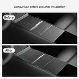 Smabee for Tesla Model Y Launch 2025 Juniper/Model 3 Highland Car Central Console Panel Antislip Mat Armrest Protection Pad C