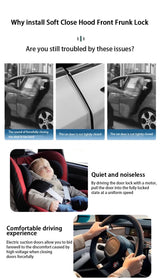 Automatic Power Hood Closing Retrofit Kit for Xiaomi SU7 2024-2026 Car Interior Accessory ZJCGO