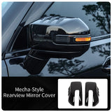 Side Rear View Mirror Cover Protective Shell for Jetour Traveller T2 Black Warrior 5 7 Seat Car Exterior Accessories