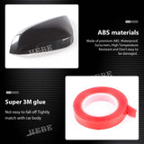 ABS Reversing Mirror Case Cover for 4Runner 2010-2023 Car Interior Accessory HEBE