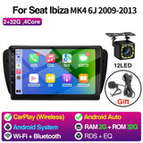 9 Inch Android 12 Head Unit GPS for Seat Ibiza 2008-2015