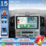 2K QLED Android 15 Head Unit for Toyota Corolla Verso 2004–2009