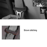 Suede Seat Belt Buckle Protector Cover Universal Fit