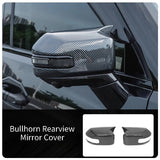 Side Rear View Mirror Cover Protective Shell for Jetour Traveller T2 Black Warrior 5 7 Seat Car Exterior Accessories