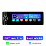 6.36-inch Single Din Multimedia Receiver for Universal Vehicles
