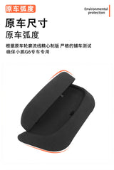 For Xpeng G6 2023 2024 Xiaopeng G6 Central Control Wireless Charging Silicone Padding Water Cup Holder Storage Box Anti Slip Pad