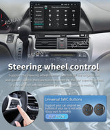 9-Inch QLED Android 15 Multimedia Player for Honda Odyssey