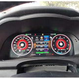 12.3-inch Digital Instrument Cluster for Toyota Highlander 2015-2019 Android Head Unit ZJCGO