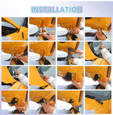 Iron Hood Light Bracket Holder for Ford Bronco Sport Car Interior Accessory HEBE