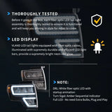 LED Reflection Bowl Headlights for Ford F-150 2009-2014