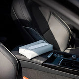 Premium Leather Hanging Tissue Box for Volvo Cars Car Interior Accessory LINGLUYANG
