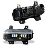 LED Fog Lamps with DRL for Dodge Ram 1500 2019-2024 LED Ambient Light MAGIC COLORM