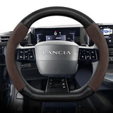 Lancia Ypsilon Suede Carbon Fiber Steering Wheel