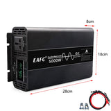 Pure Sine Wave Inverter 4000W 5000W 7000W Power DC 12V To AC 110V 220V Voltage 50HZ Converter Solar Car Inverters