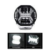 4 Inch Car Led Work Light Bar 12v Amber DRL Driving Light Spotlight for Jeep Offroad Boat Tractor Truck 4x4 SUV ATV