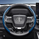 Carbon Fiber Steering Wheel Cover for Toyota Models