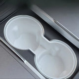 For Tesla Model 3 Highland Y Juniper Center Console Cup Holder Silicone Non-Slip Storage Box Slot Interior Accessories Car In