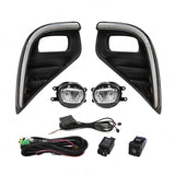 DRL Fog Light Dual Colors for Toyota Highlander 2021-2022