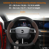 Suede Matte Carbon Fiber Cover for Opel Astra Insignia