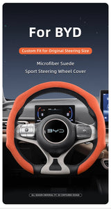 Suede Snap-On Cover for BYD Tang Han Atto 3 Car Interior Accessory Hocasen