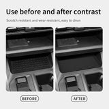 for Toyota RAV4 2026 (Left Rudder only) Car Anti Dirt Pad Mobile Wireless Charging Center Anti‑Slip Mat Accessiories Silicone